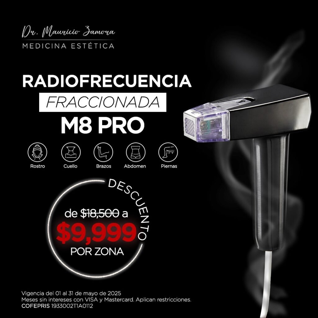 Radiofrecuencia fraccionada M8 Pro